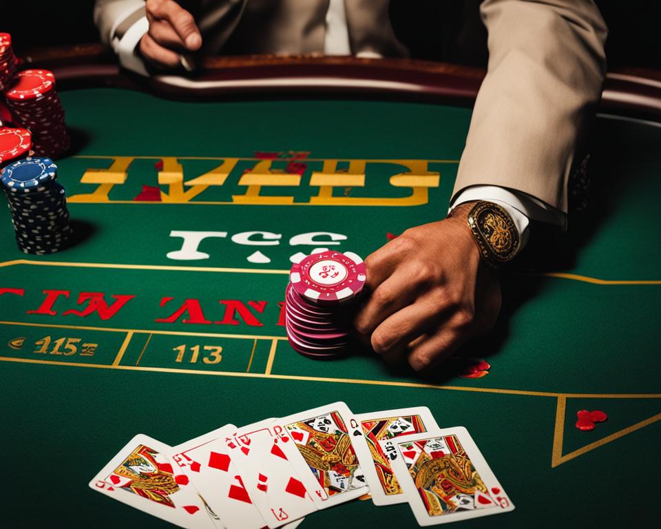 Betting on a Tie in Baccarat