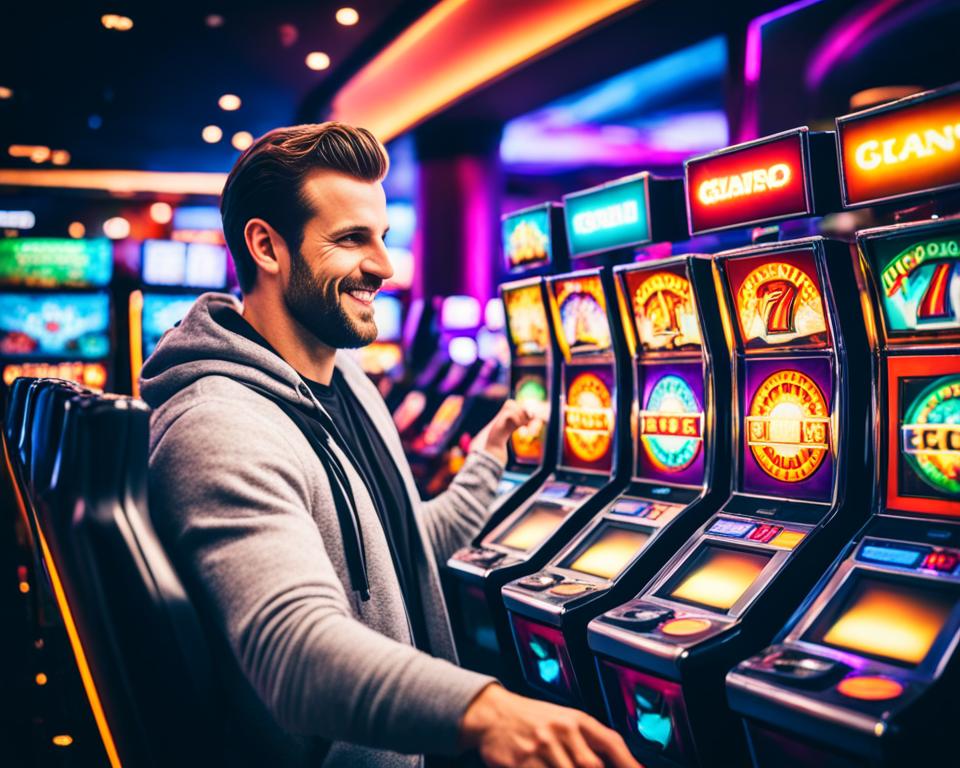Playing slots online
